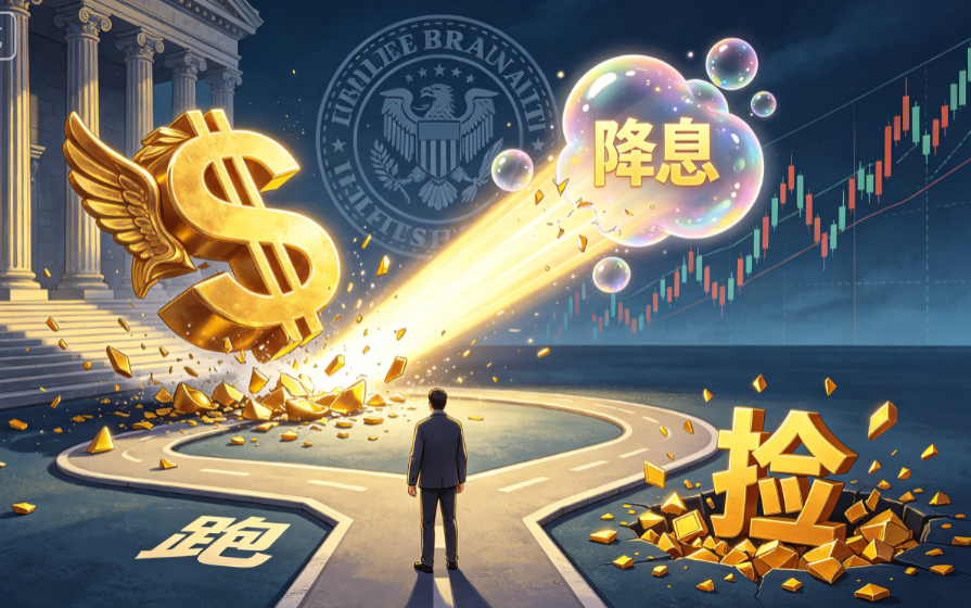 黄金暴跌！非农17.2万击碎降息梦，普通投资者该跑还是该捡？